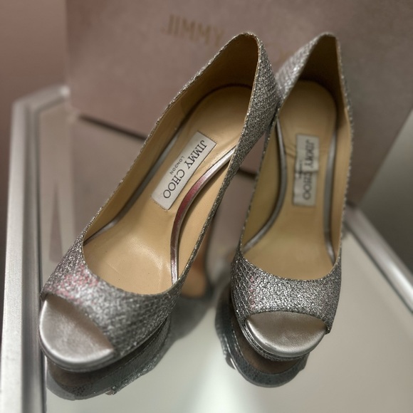 Jimmy Choo Luna heels 35 worn once - Picture 5 of 6